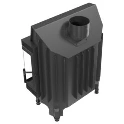 Blanka 12 Panorama Warmluft Kamineinsatz 11kW Dreiseitig Verglast -Derofenfuchs Verkäufe blanka 670 570 rechts links verglast hinten 1280x1280