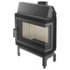 Blanka 12 Warmluft Eckkamineinsatz 11kW Rechts Verglast