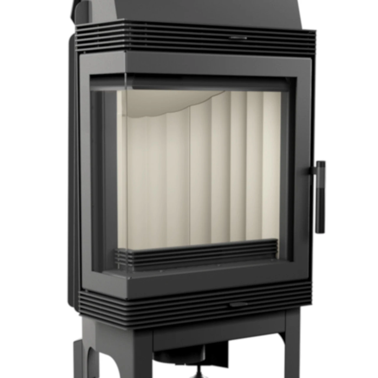 Blanka 8 Warmluft Kamineinsatz 8kW Links Verglast 4 Blanka 8 Warmluft Kamineinsatz 8kW Links Verglast – Bild 2