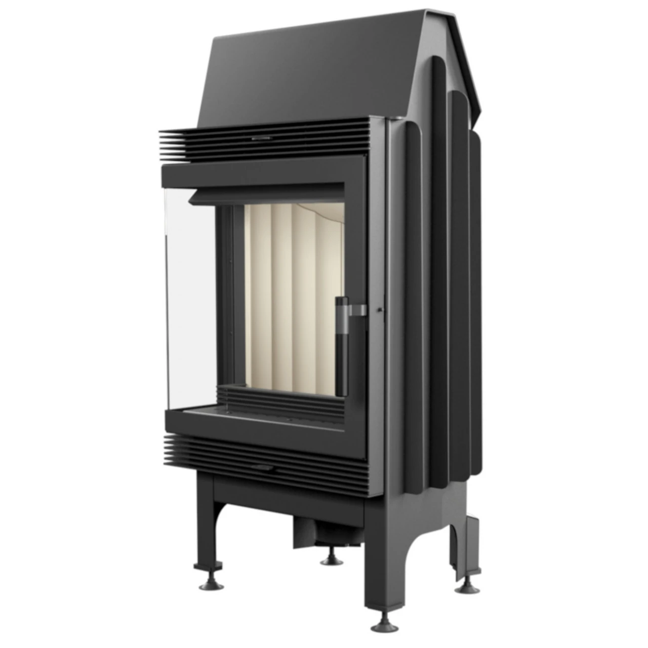 Blanka 8 Warmluft Kamineinsatz 8kW Links Verglast 5 Blanka 8 Warmluft Kamineinsatz 8kW Links Verglast – Bild 3