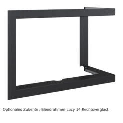 Lucy 14 Warmluft Kamineinsatz Rechtsverglast 14kW 20 Lucy 14 Warmluft Kamineinsatz Rechtsverglast 14kW -Derofenfuchs Verkäufe blendrahemn opt lucy14 rechts slim 1280x1280