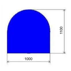 Glasbodenplatte Halbrund Mit 1000x1100 Mm -Derofenfuchs Verkäufe bodenplatte halbrund hra 1280x1280