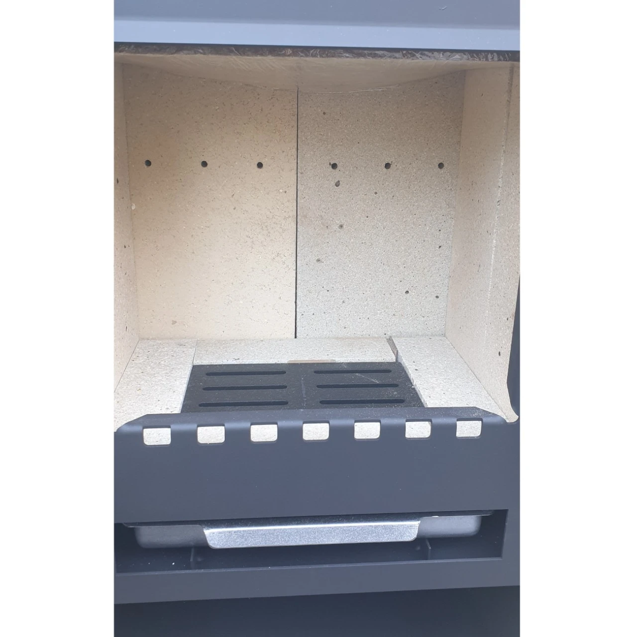 Borgholm Braun Kachel Kaminofen 7kW 9 Borgholm Braun Kachel Kaminofen 7kW – Bild 7