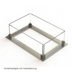 Keramischer Bioethanol Brenner II Mit Optionalem Glas - TÜV -Derofenfuchs Verkäufe burner II glas2 1280x1280