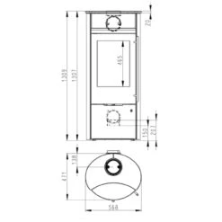 Caldera II Compact Serpentin Stein 6kW DIBT Kaminofen 13 Caldera II Compact Serpentin Stein 6kW DIBT Kaminofen -Derofenfuchs Verkäufe caldera kaminofen olsberg masse1 1280x1280 2