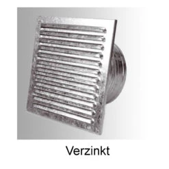 CB-Tec Außenluftgitter Mit Stutzen 23x23cm- Verschiedene Farben/Größen -Derofenfuchs Verkäufe cb tec algrvz verzinkt 1280x1280