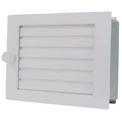 CB Warmluftgitter Weiß In Verschiedenen Größen