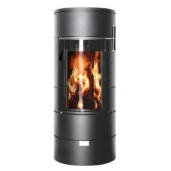 Rondotherm Titan Mini Kaminofen 6KW Grau DIBt