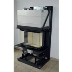 KLC Silca Systemkamin Kaminbausatz 7kW -Derofenfuchs Verkäufe cera klc silikat silca platten panorama kamin web2 1280x1280