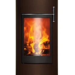 Rondotherm XL Speicherkaminofen 7KW Mocca -Derofenfuchs Verkäufe cera rondotherm mocca kaminofen feuer 1280x1280 1