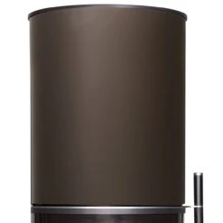 Volare DIBT Kaminofen 6KW 180° Panorama Sichtscheibe Mocca -Derofenfuchs Verkäufe cera volare kaminofen mocca oben 1280x1280