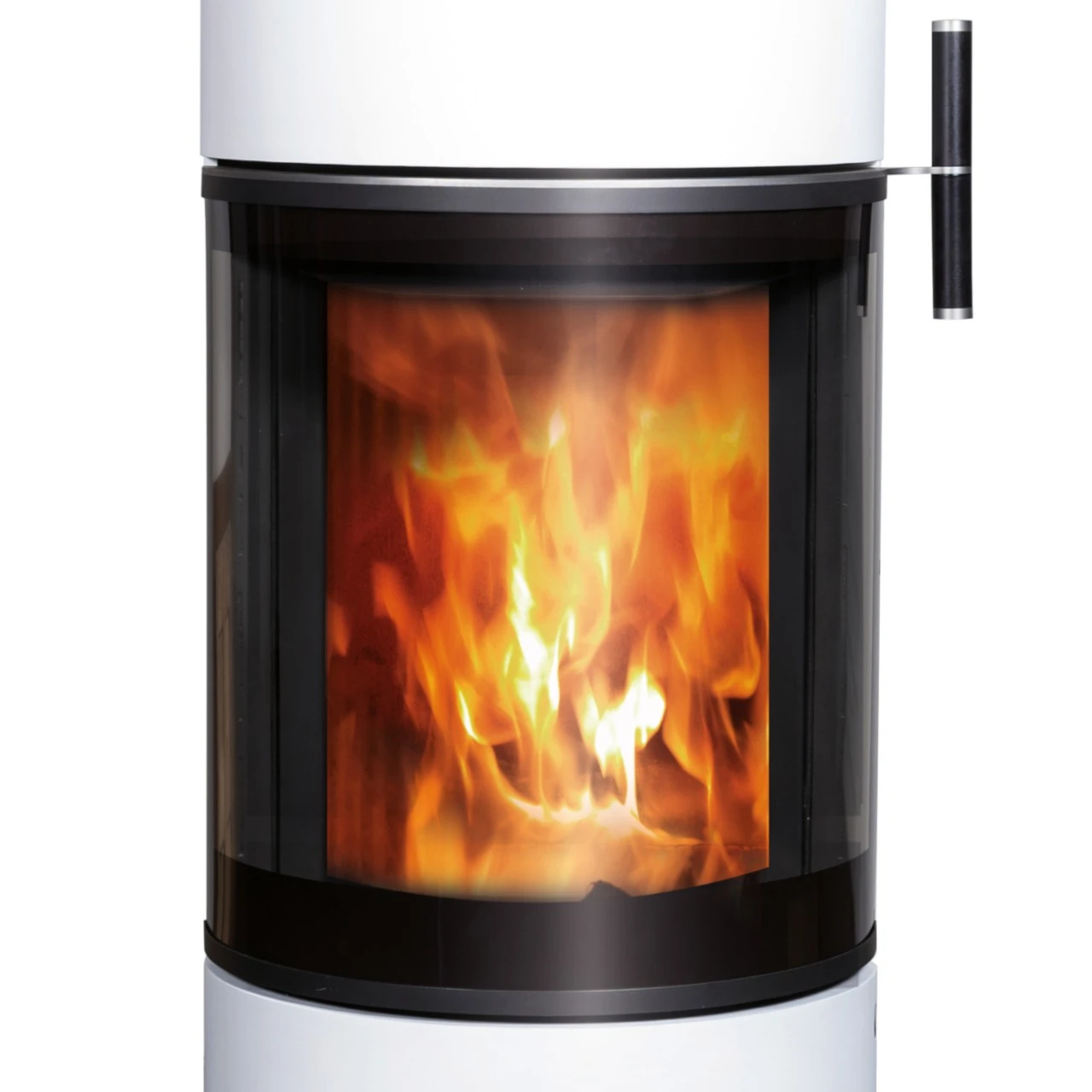 Volare DIBT Kaminofen 6KW 180° Panorama Sichtscheibe Weiß 5 Volare DIBT Kaminofen 6KW 180° Panorama Sichtscheibe Weiß – Bild 3