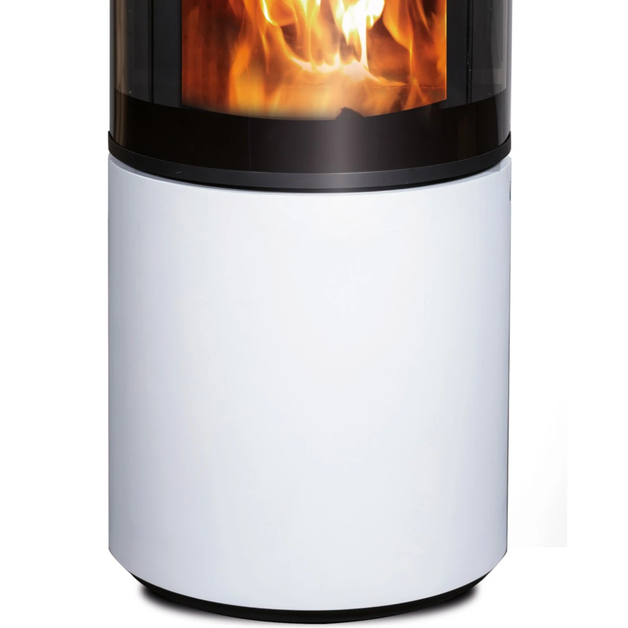 Volare DIBT Kaminofen 6KW 180° Panorama Sichtscheibe Weiß 4 Volare DIBT Kaminofen 6KW 180° Panorama Sichtscheibe Weiß – Bild 2