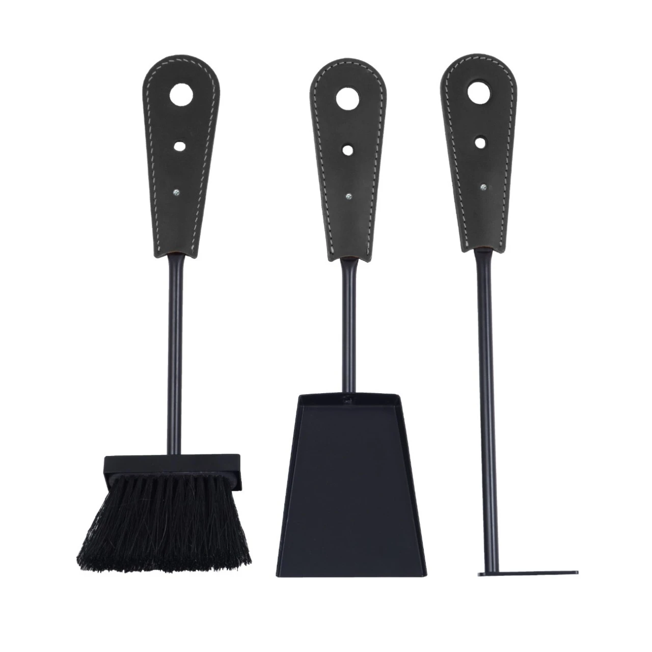 Incad Designer Kaminbesteckset Und Holzkorb Schwarz 4 Incad Designer Kaminbesteckset Und Holzkorb Schwarz – Bild 2