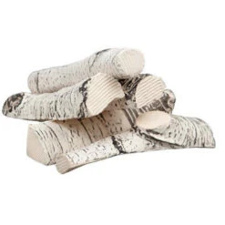 Keramik Holzstücke Für Biokamine 5 Teilig - Birke -Derofenfuchs Verkäufe deco birke holz titel3 1280x1280