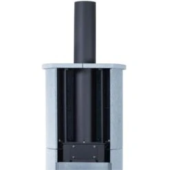 Delia Plus Serpentino Stein Kaminofen 7kW -Derofenfuchs Verkäufe delia serpentino kaminofen anschluss1 1280x1280