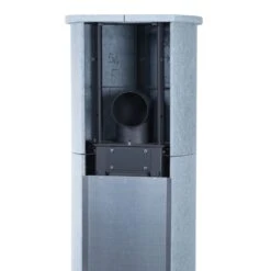 Delia Plus Serpentino Stein Kaminofen 7kW -Derofenfuchs Verkäufe delia serpentino kaminofen anschluss2 1280x1280