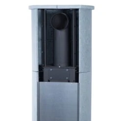 Delia Plus Serpentino Stein Kaminofen 7kW -Derofenfuchs Verkäufe delia serpentino kaminofen anschluss3 1280x1280