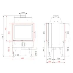 Twin 7NCL Tunnel-Eckkamineinsatz Linksverglast 7kW 15 Twin 7NCL Tunnel-Eckkamineinsatz Linksverglast 7kW -Derofenfuchs Verkäufe eck kamineinsatz tunnelkamineinsatz bef twin 7ncl masse1 1280x1280