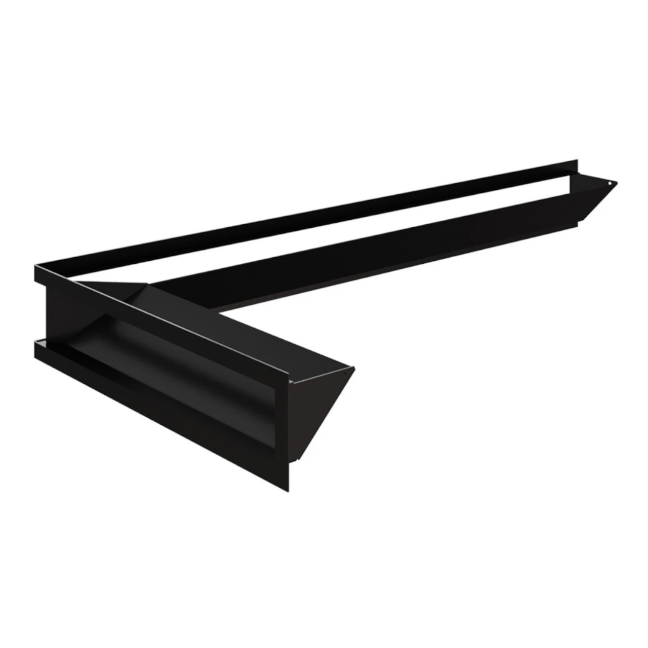 Eckluftleiste LUFT Links 80x40 Cm Schwarz 6 Eckluftleiste LUFT Links 80x40 Cm Schwarz – Bild 4