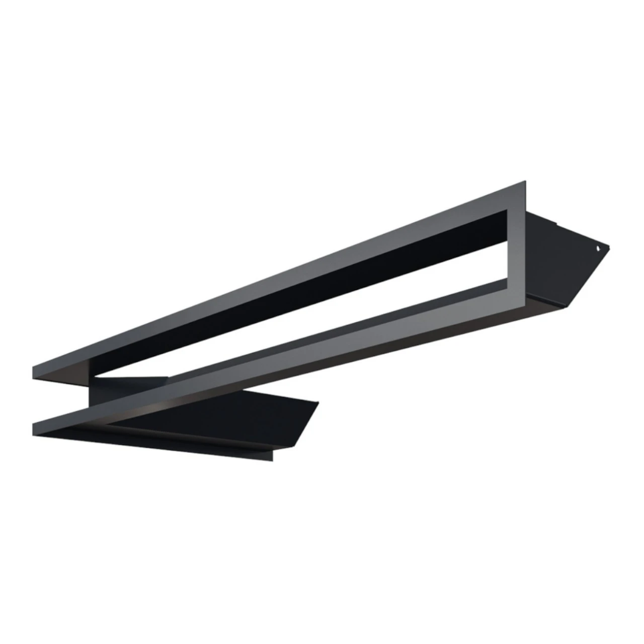 Eckluftleiste LUFT Rechts 40x80 Cm Graphit 3 Eckluftleiste LUFT Rechts 40x80 Cm Graphit