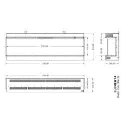 Elektrokamin Club 180E 4in1 Einbaukassette Mit Wärmeleistung -Derofenfuchs Verkäufe elektro led kamin club 180e element4 masse s3 1280x1280