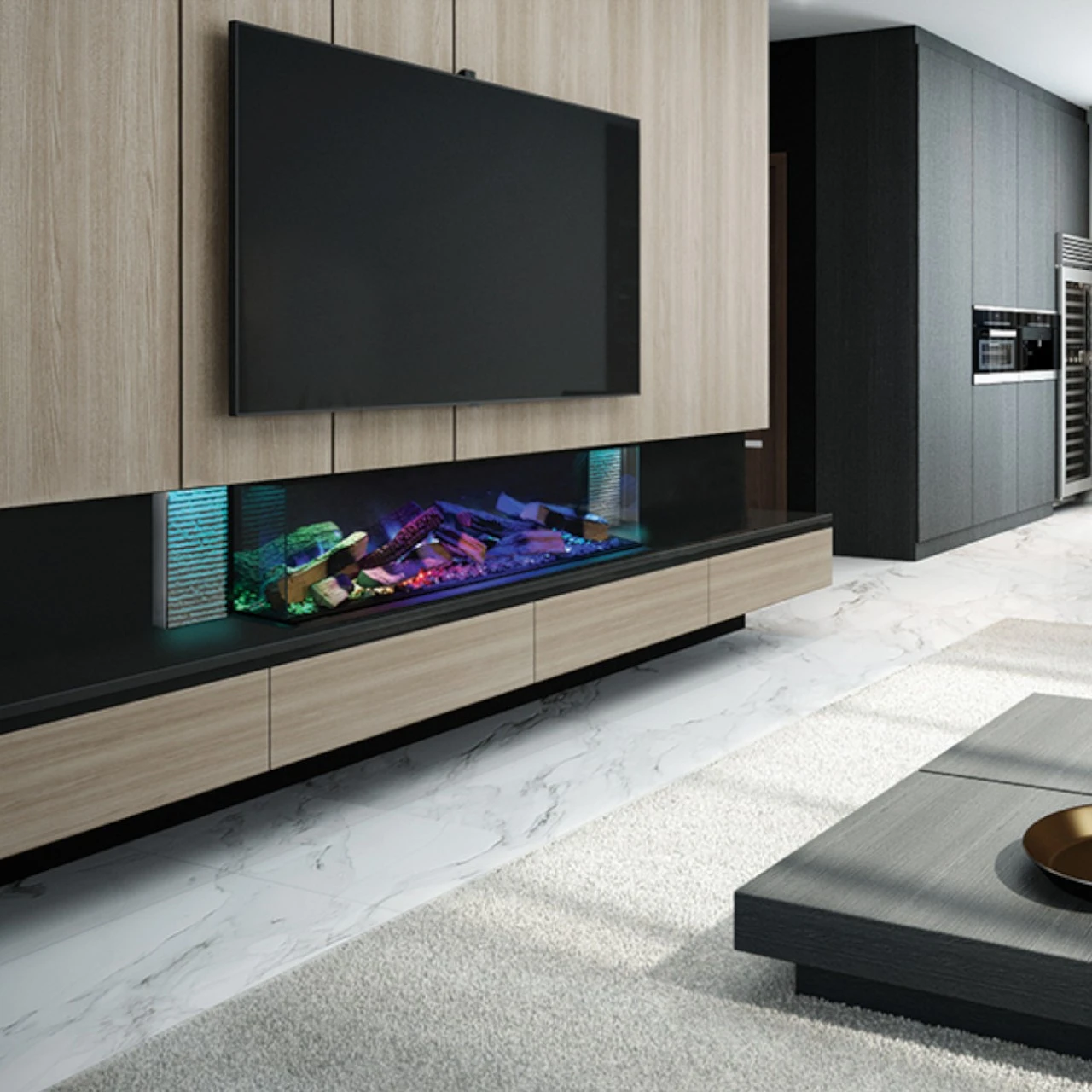 Elektrokamin Club 150E 4in1 Einbaukassette Mit Wärmeleistung 7 Elektrokamin Club 150E 4in1 Einbaukassette Mit Wärmeleistung – Bild 5