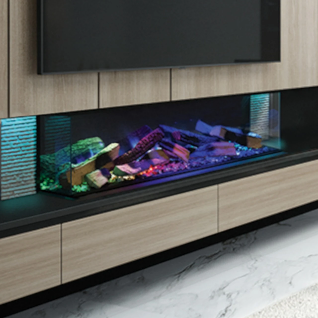 Elektrokamin Club 150E 4in1 Einbaukassette Mit Wärmeleistung 6 Elektrokamin Club 150E 4in1 Einbaukassette Mit Wärmeleistung – Bild 4