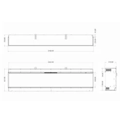 Elektrokamin Club 240E 4in1 Einbaukassette Mit Wärmeleistung -Derofenfuchs Verkäufe element4 240e club elektrokamin front masse 1280x1280