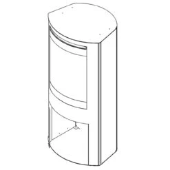 Elektrokamin Club Ovation E Mit Wärmeleistung -Derofenfuchs Verkäufe element4 ovation e zeichnung 1280x1280