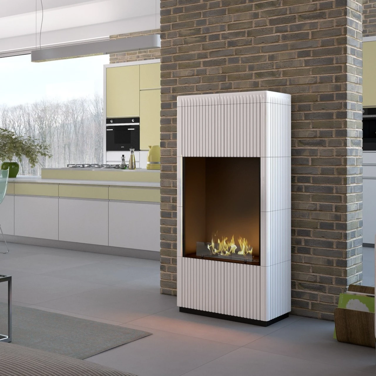 Intiled Kachel Ethanolkamin Kachelkamin 6 Intiled Kachel Ethanolkamin Kachelkamin – Bild 4