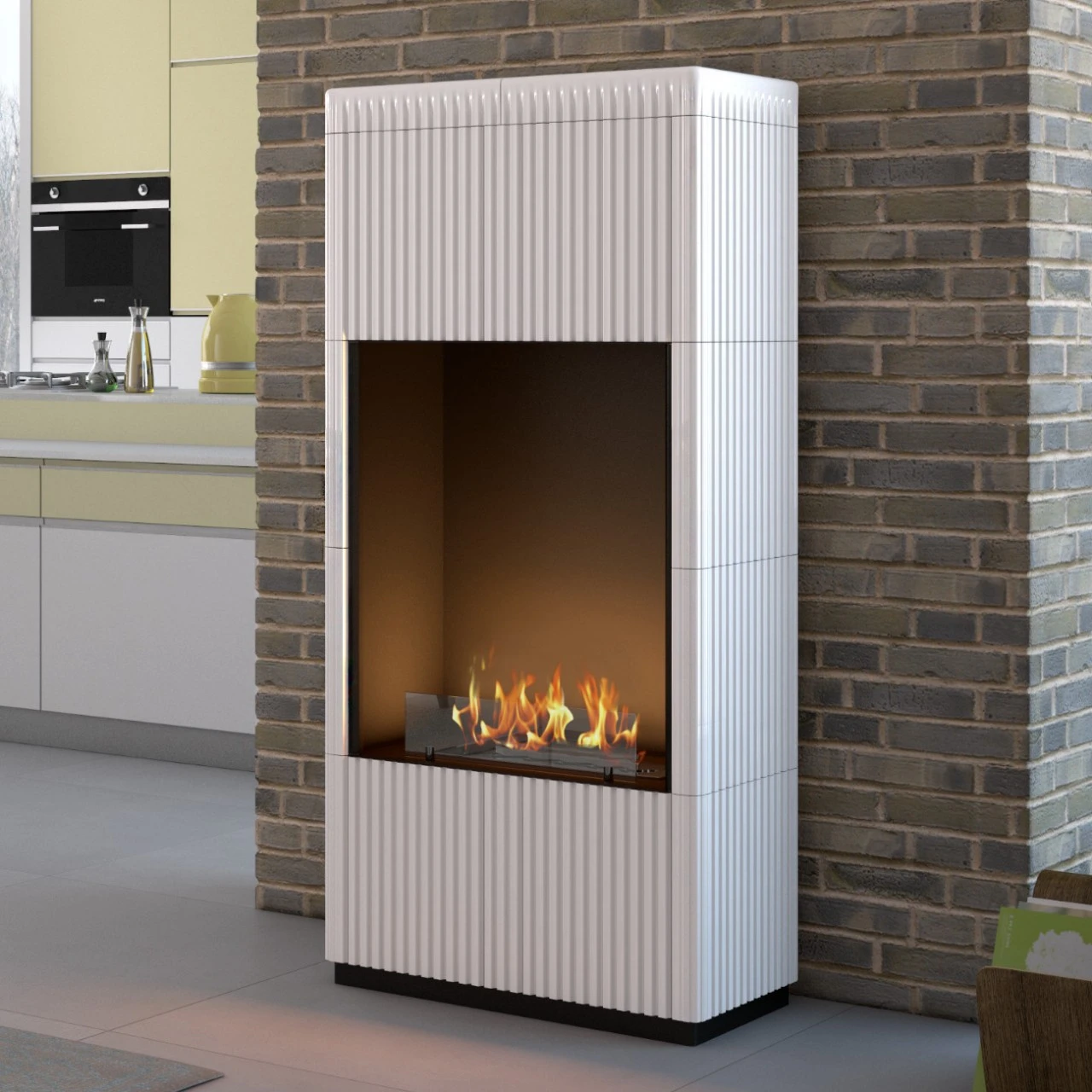 Intiled Kachel Ethanolkamin Kachelkamin 3 Intiled Kachel Ethanolkamin Kachelkamin
