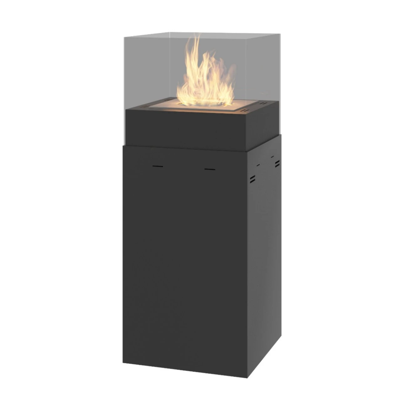 Instand 850 Schwarz Ethanolkamin Feuersäule 8 Instand 850 Schwarz Ethanolkamin Feuersäule – Bild 6