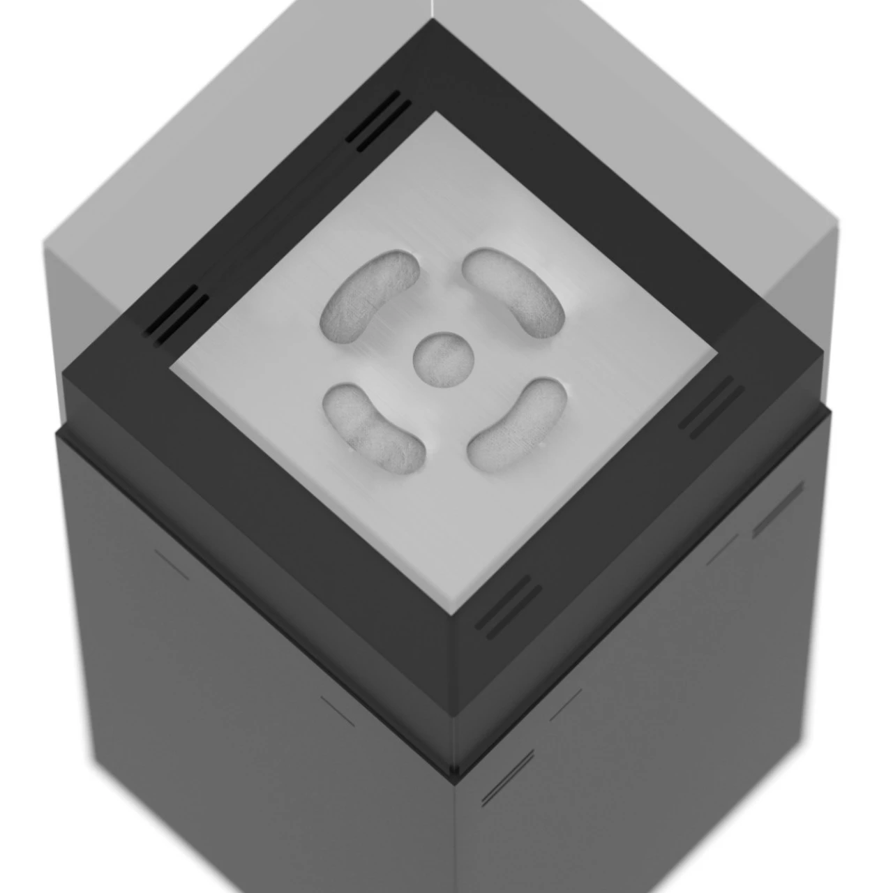 Instand 850 Schwarz Ethanolkamin Feuersäule 11 Instand 850 Schwarz Ethanolkamin Feuersäule – Bild 9