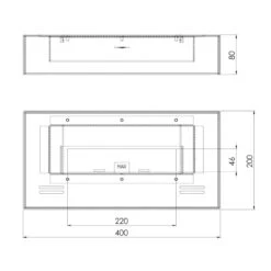 Simple Box 400 Ethanolkamin Kassette 12 Simple Box 400 Ethanolkamin Kassette -Derofenfuchs Verkäufe ethanol kamin simple box 400 masse2 1280x1280