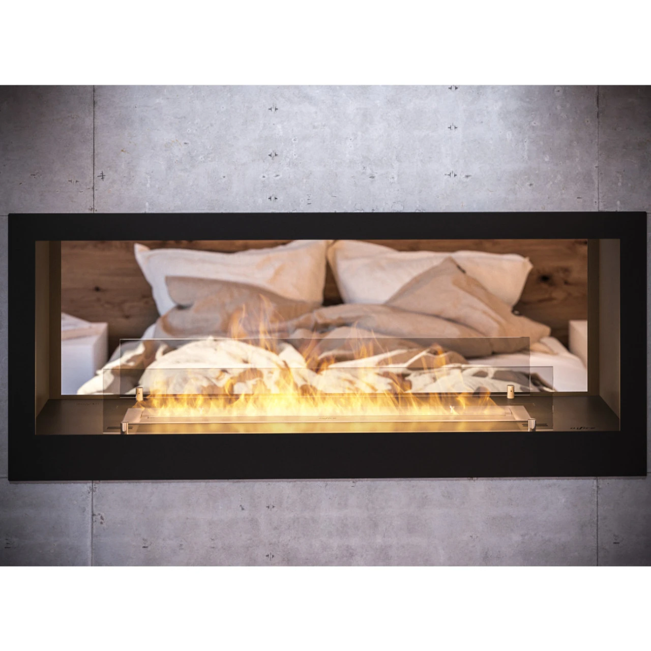 2SIDE 1200 Tunnel-Ethanolkamin Kassette Einbauprofil 6 2SIDE 1200 Tunnel-Ethanolkamin Kassette Einbauprofil – Bild 4