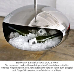 Cocoon Fires PEDESTAL Designer Ethanolkamin Edelstahl -Derofenfuchs Verkäufe ethanolkamin aeris edelstahl web13 1280x1280