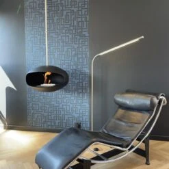 Cocoon Fires AERIS Ethanolkamin Deckenmontage Schwarz/Edelstahl -Derofenfuchs Verkäufe ethanolkamin aeris schwarz edelstahl web10 1280x1280