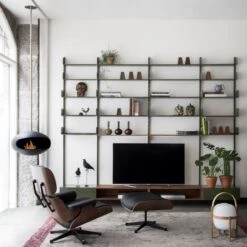 Cocoon Fires AERIS Ethanolkamin Deckenmontage Schwarz/Edelstahl -Derofenfuchs Verkäufe ethanolkamin aeris schwarz edelstahl web9 1280x1280