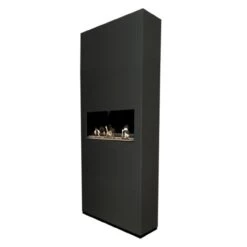 Ambiance Bioethanol Kamin Schwarz Mit Keramik Brenner