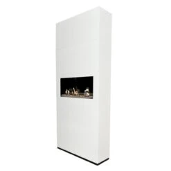 Ambiance Bioethanol Kamin Weiß Mit Keramik Brenner