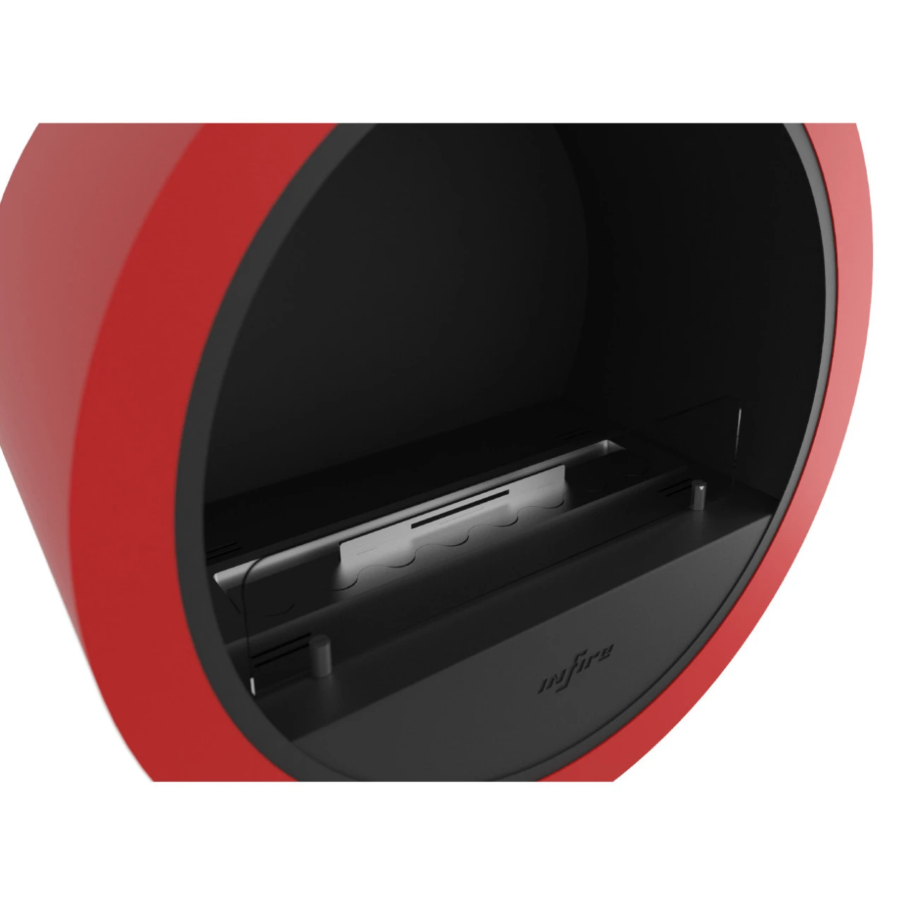 Incyrcle Bio-Ethanolkamin Deckenmontage Rot 4 Incyrcle Bio-Ethanolkamin Deckenmontage Rot – Bild 2