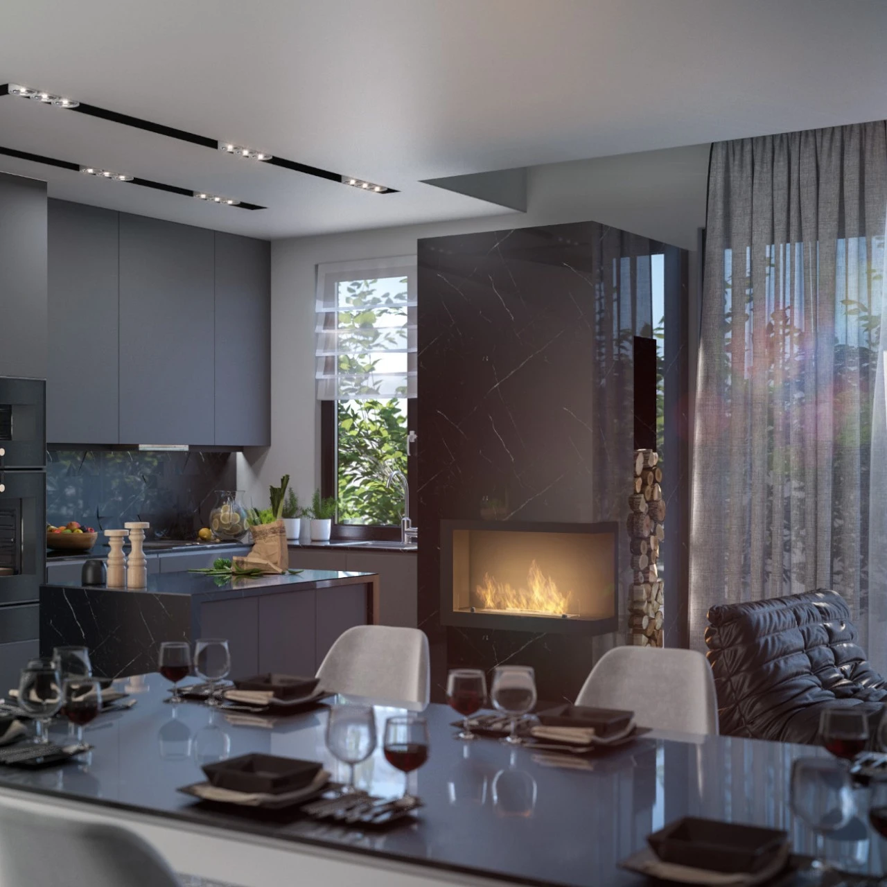 INSIDE P800 Ethanolkamin Einbaukassette Ecke Rechts 10 INSIDE P800 Ethanolkamin Einbaukassette Ecke Rechts – Bild 8