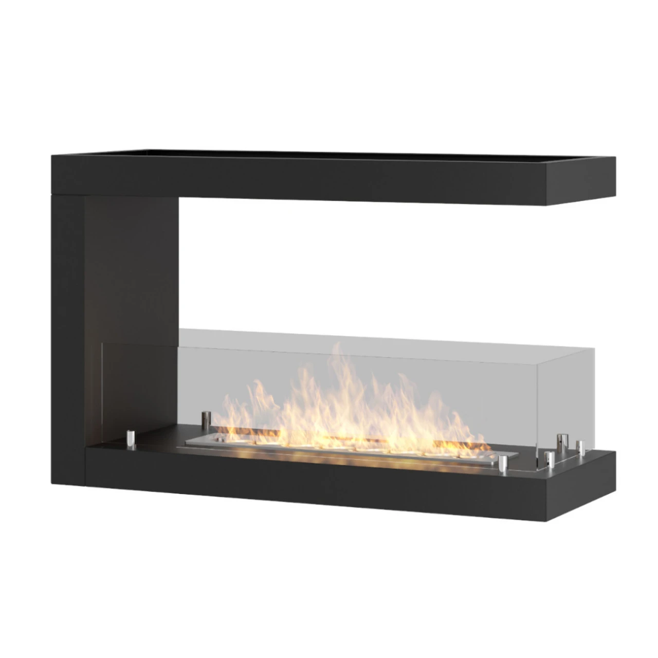 INSIDE U800 Panorama Ethanolkamin Einbaukassette 3 INSIDE U800 Panorama Ethanolkamin Einbaukassette