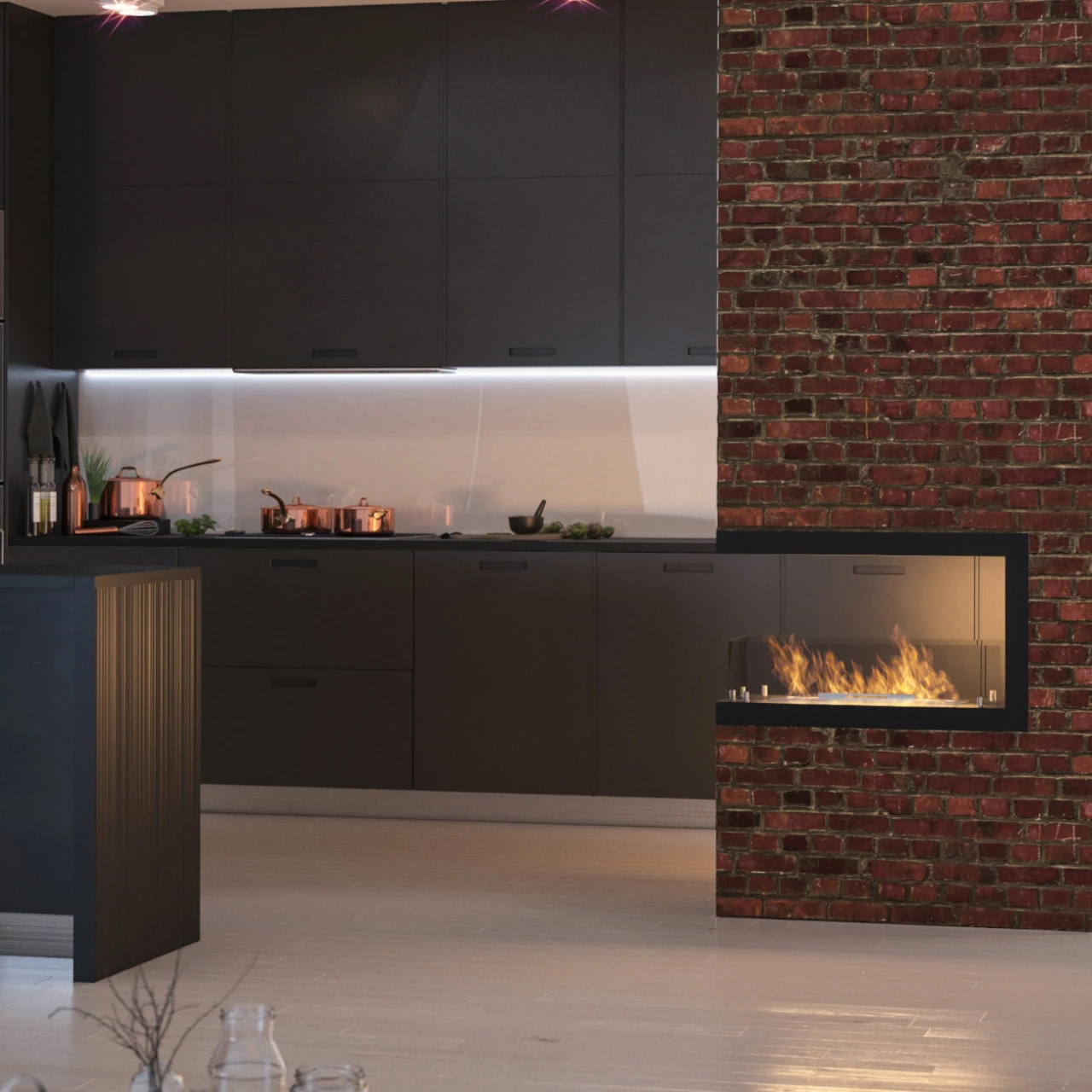 INSIDE U800 Panorama Ethanolkamin Einbaukassette 6 INSIDE U800 Panorama Ethanolkamin Einbaukassette – Bild 4