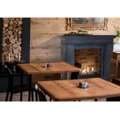 Kreta Mini Bioethanol Kamin Naturstein Schwarz Mit Steindekor -Derofenfuchs Verkäufe ethanolkamin kreta mini naturstein schwarz Steindekor int 1280x1280