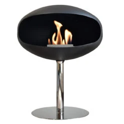 Cocoon Fires PEDESTAL Designer Ethanolkamin Schwarz -Derofenfuchs Verkäufe ethanolkamin pedestal black edelstahl web1 1280x1280
