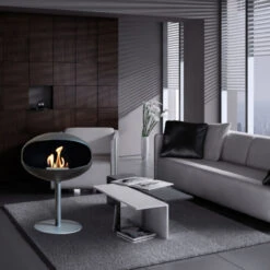 Cocoon Fires PEDESTAL Designer Ethanolkamin Schwarz -Derofenfuchs Verkäufe ethanolkamin pedestal black edelstahl web4 1280x1280