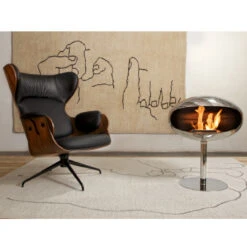 Cocoon Fires PEDESTAL Designer Ethanolkamin Schwarz -Derofenfuchs Verkäufe ethanolkamin pedestal edelstahl web4 1280x1280 1