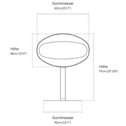 Cocoon Fires PEDESTAL Designer Ethanolkamin Edelstahl -Derofenfuchs Verkäufe ethanolkamin pedestal masse 1280x1280